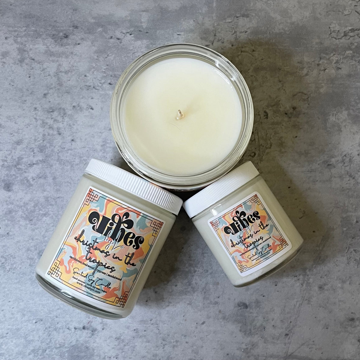 Coconut Lime x Caribbean Teakwood Soy Candle
